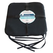 Solid Black Bistro Cushions -2 Pack